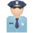 Policeman no uniform Icon